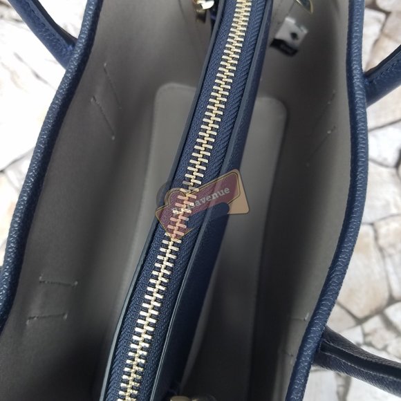 #bagsavenue FAST SHIPPING Multi Margaux Blue Plaid Satchel Kate Spade - Picture 11 of 16